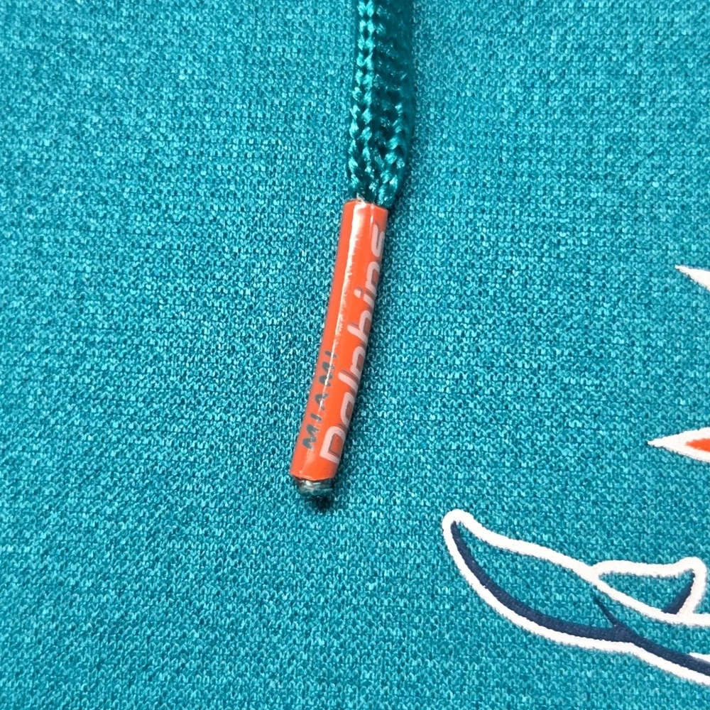Nike Miami Dolphins NFL Therma-FIT On-Field Hoodie Aqua Blue Mens Small